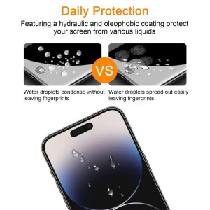 Cristal Templado para iPhone 14 Pro Max 10 Unidades
