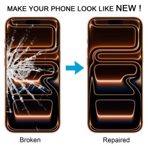 Pantalla Exterior Frontal de Cristal + OCA para iPhone 17 Pro Max