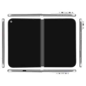 Maqueta iPhone Fold Pantalla Negra